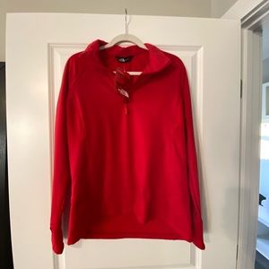Women 1/4 zip North Face pullover